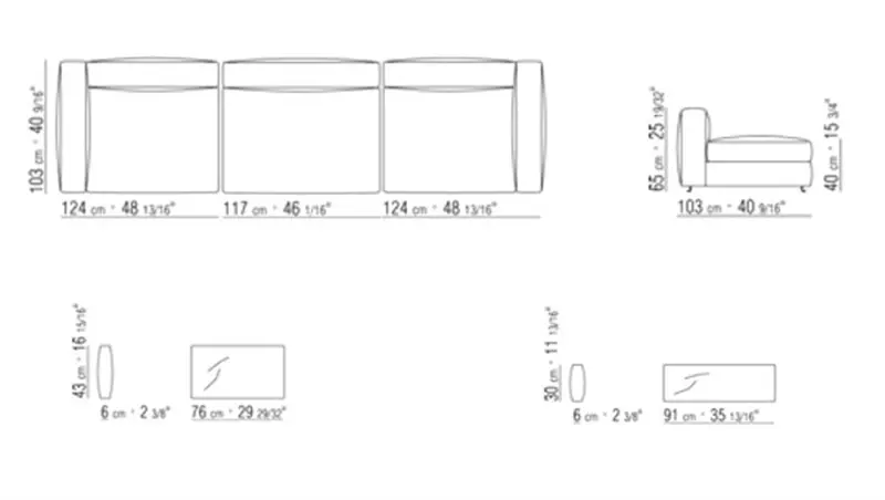 Flexform Beauty Divano Modulare
