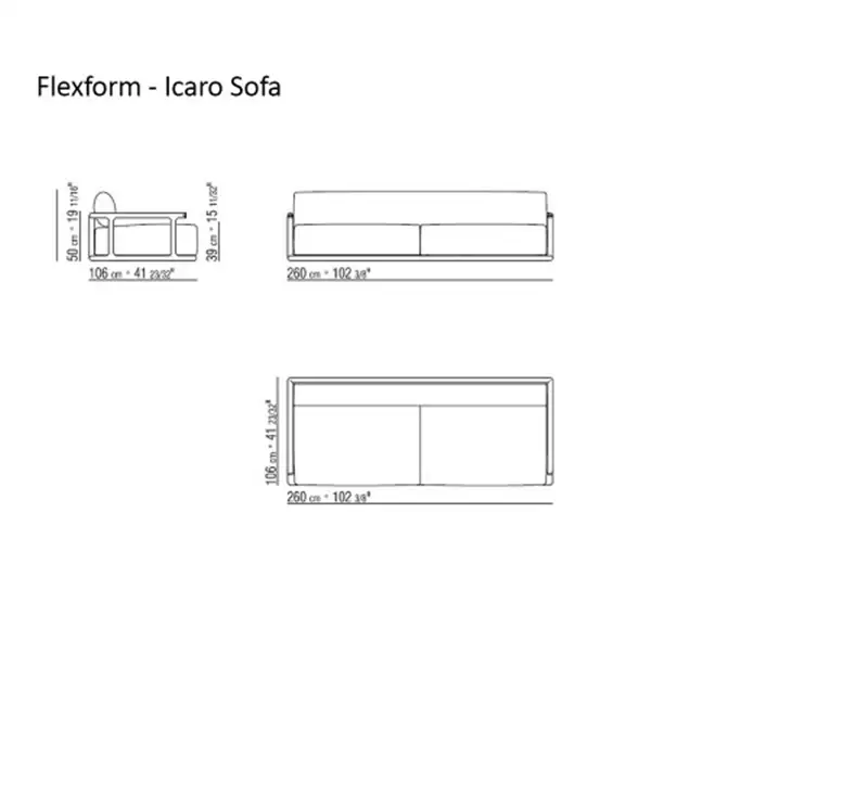 Flexform Icaro Divano
