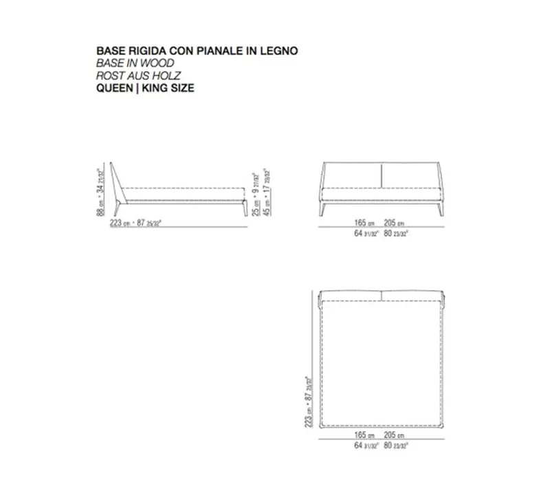 Flexform Isabel Letto