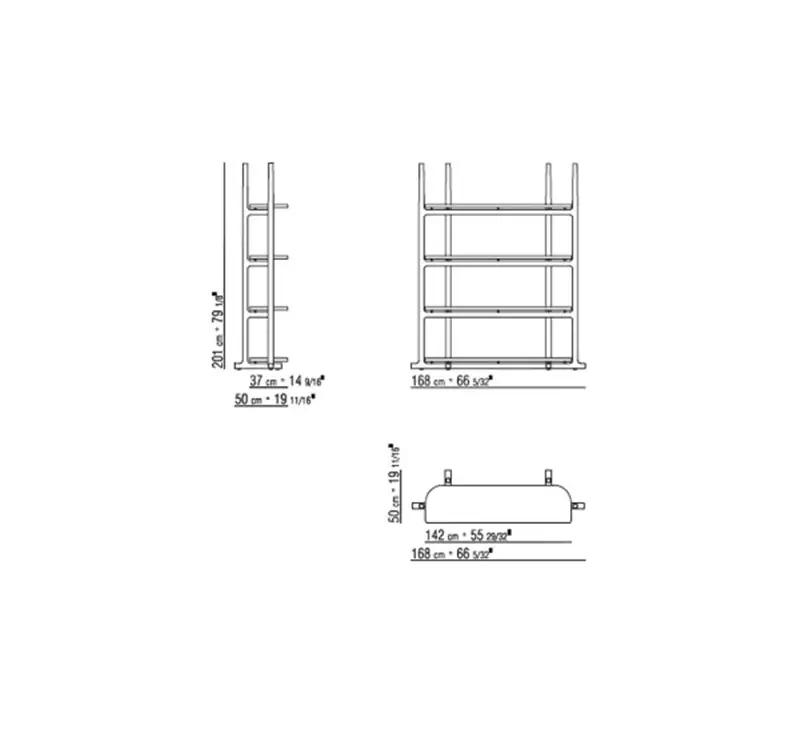 Flexform Icaro Libreria