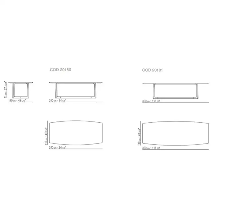 Flexform Gipsy Tavolo