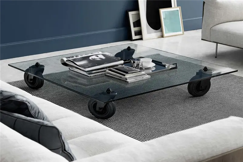 Fontanaarte Tavolo con ruote