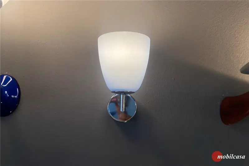 Fontanaarte 006/1 lampada da parete - Celeste