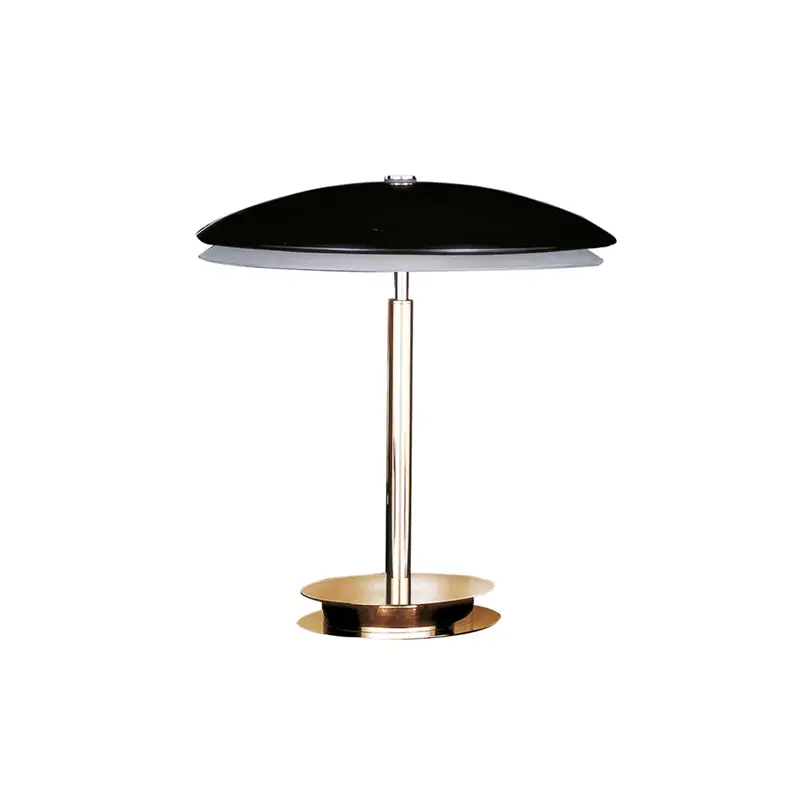 Fontanaarte Bis/Tris lampada da tavolo - Ottone/nero