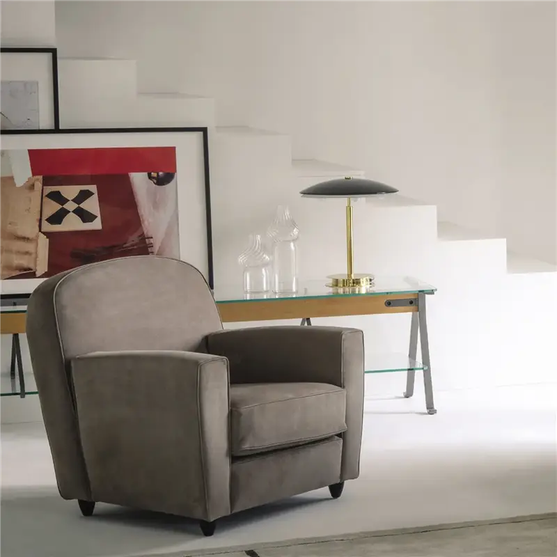 Fontanaarte Bis/Tris lampada da tavolo - Ottone/nero