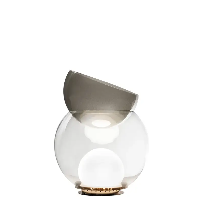 Fontanaarte Giova lampada da tavolo - Oro/grigio