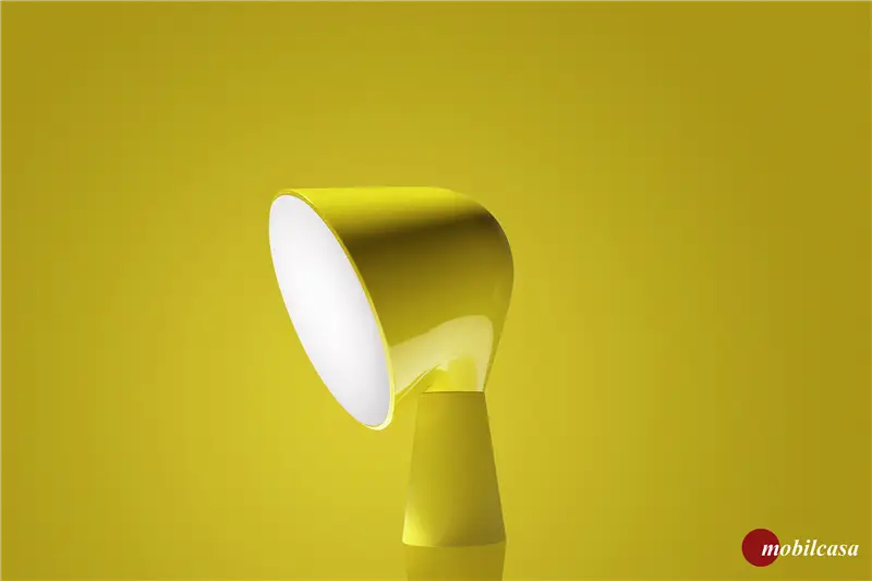 Foscarini Binic lampada da tavolo gialla
