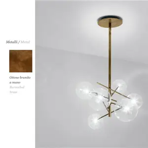 Gallotti&Radice Bolle Lampada a Sospensione 6 Sfere