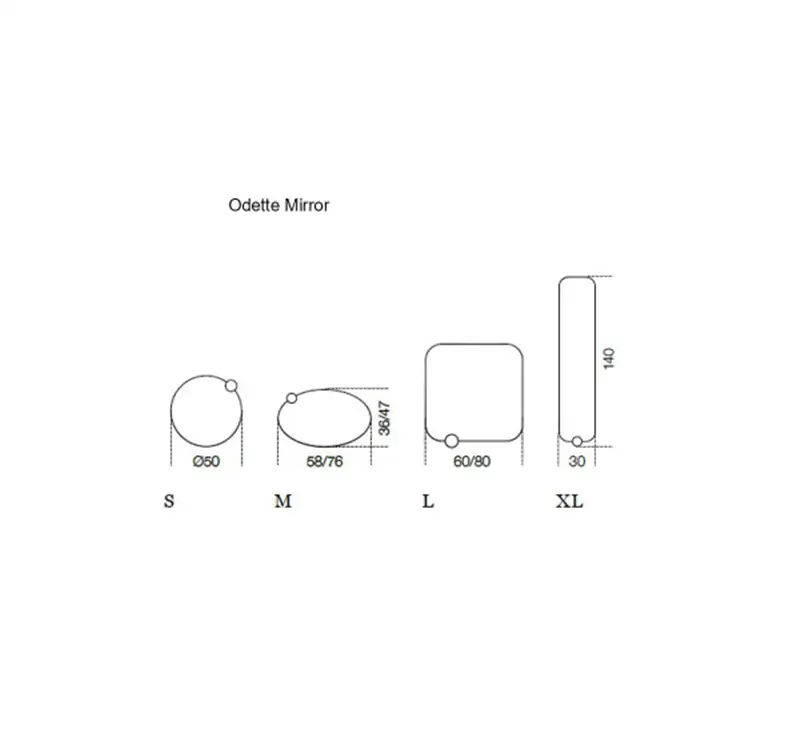 Gallotti&Radice Odette Specchio