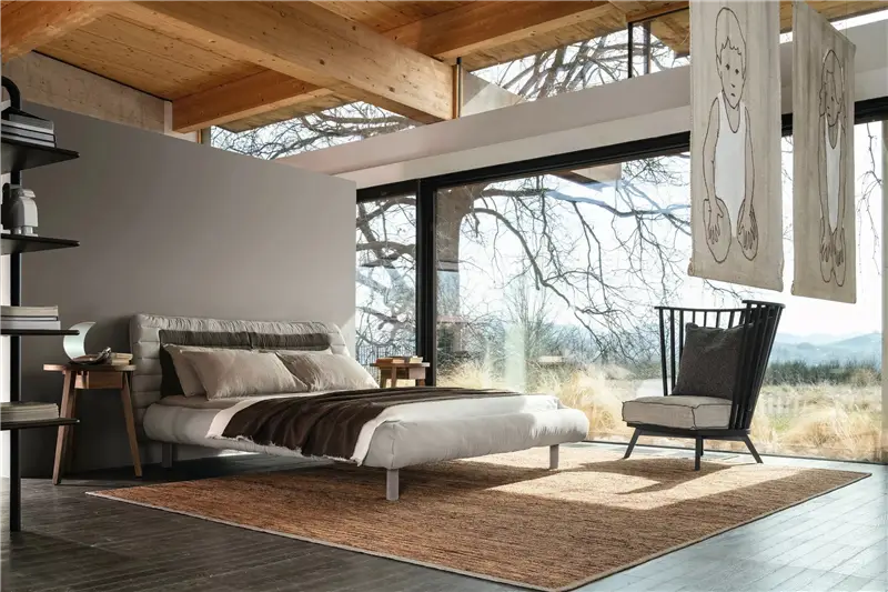 Gervasoni GRAY poltrona con schienale alto