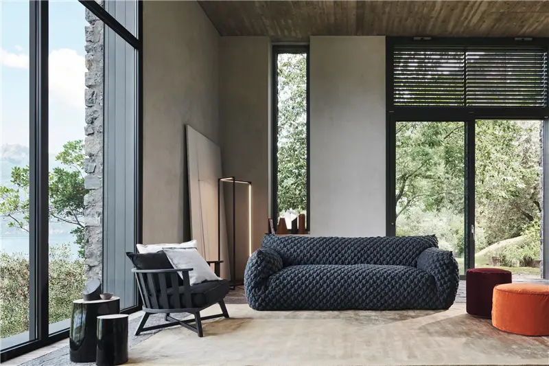 Gervasoni GRAY poltrona con schienale basso