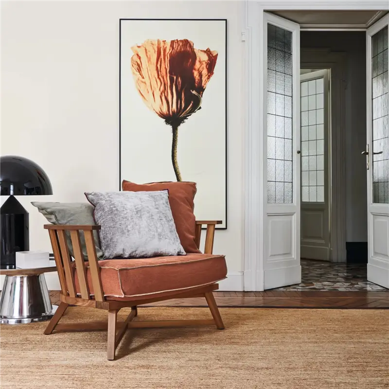 Gervasoni GRAY poltrona con schienale basso