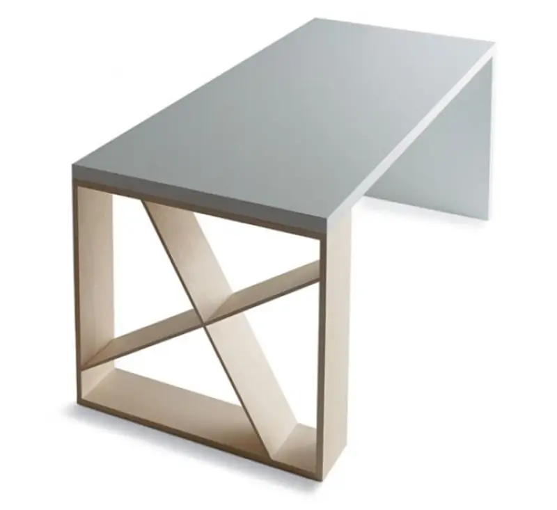 Horm J-Table Tavolo 140 faggio imbiancato