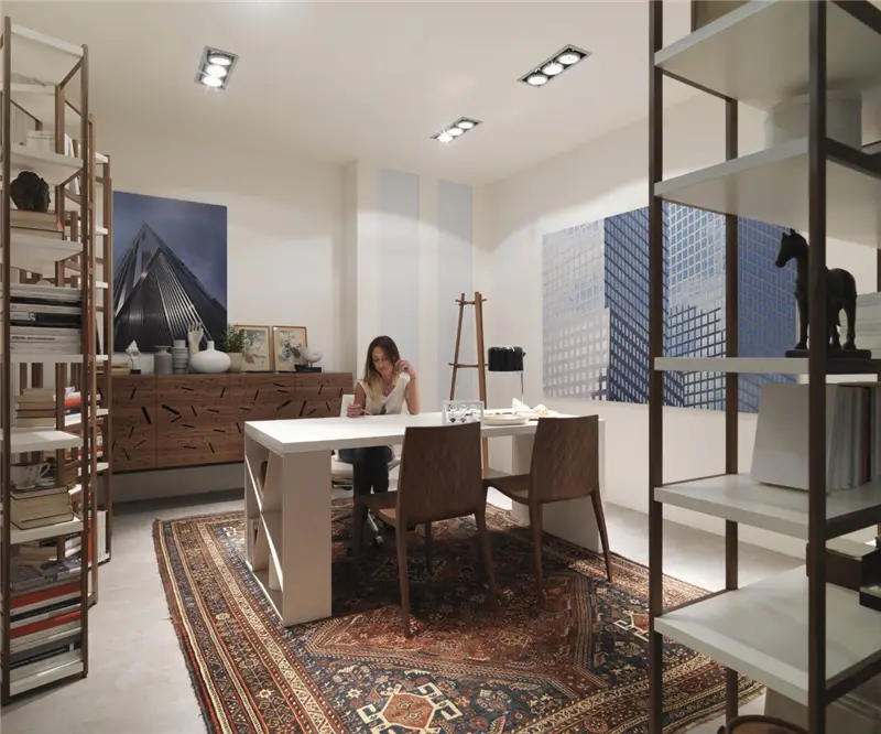 Horm J-Table Tavolo 140 faggio imbiancato