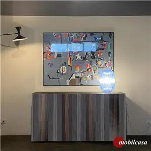 Horm Horm Carlos Madia 192x49x98h - faggio tinto moca