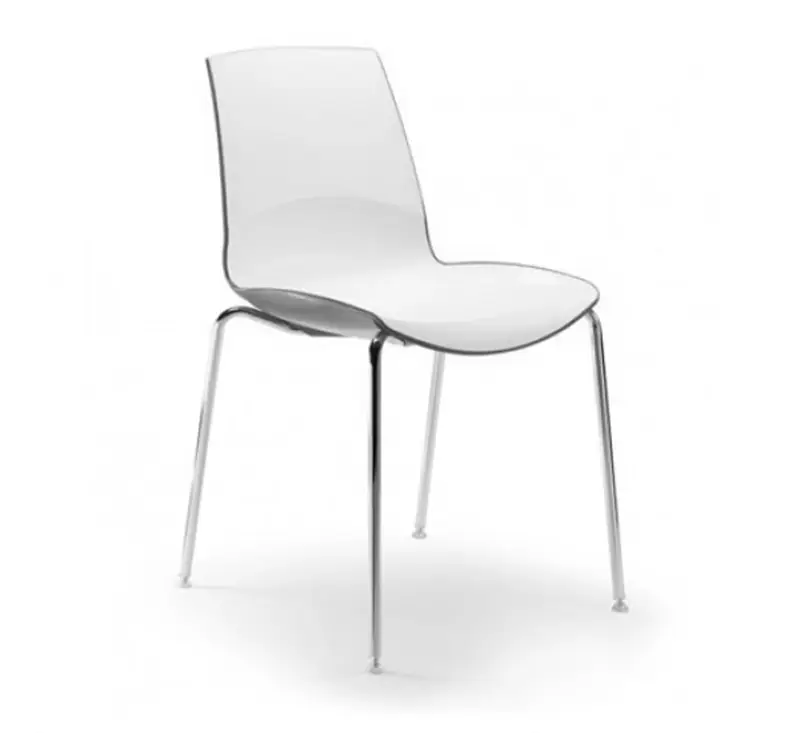 Infiniti Loop 3d wood 4 gambe poltroncina