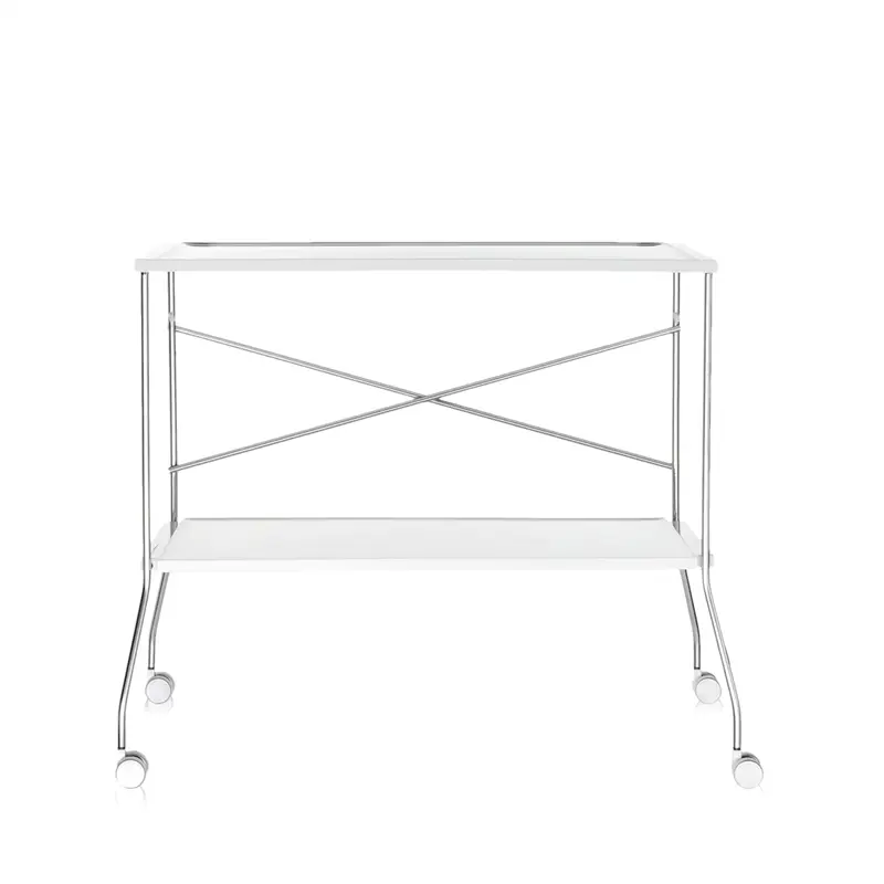 Kartell Flip Carrello Pieghevole - Bianco