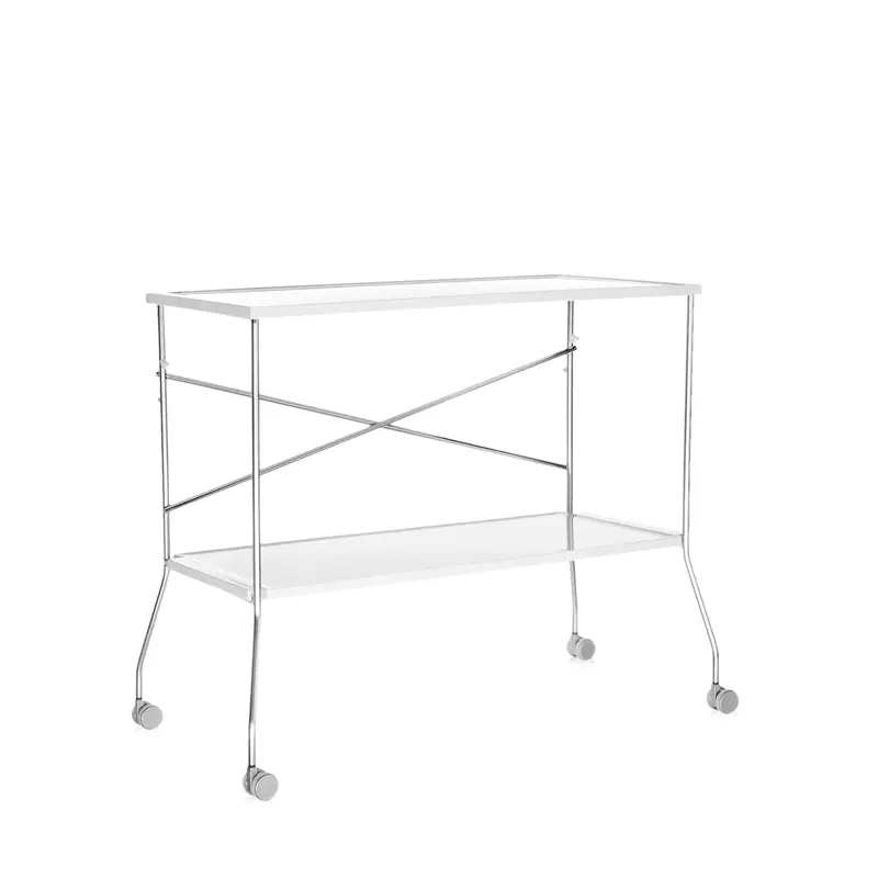 Kartell Flip Carrello Pieghevole - Bianco