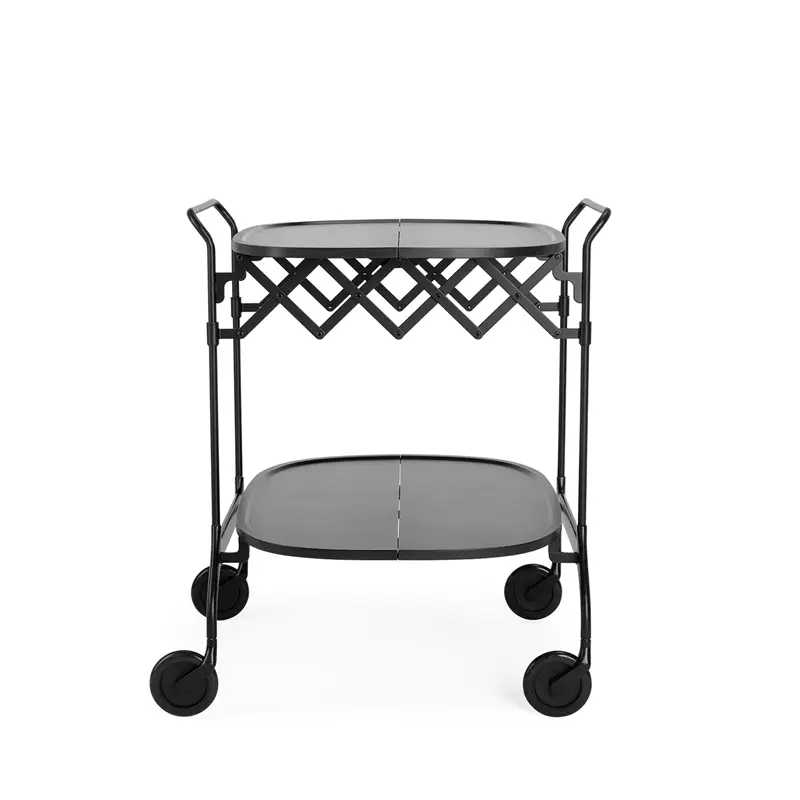 Kartell Gastone Mat Carrello - Nero