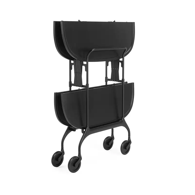 Kartell Gastone Mat Carrello - Nero