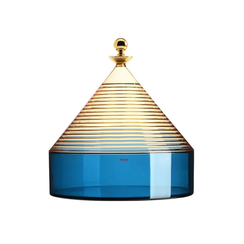 Kartell Trullo contenitore - giallo/blu