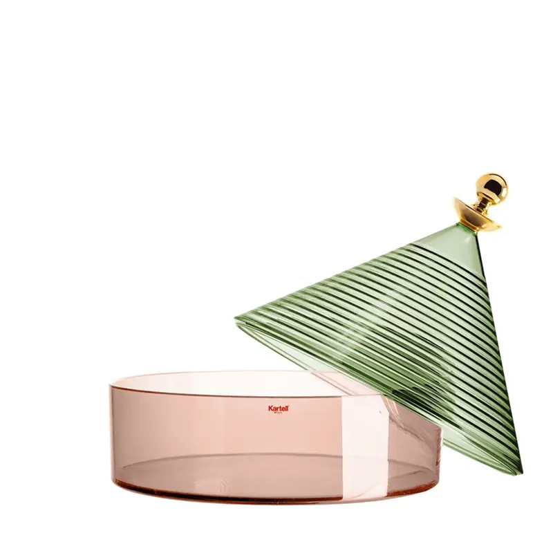 Kartell Trullo contenitore - verde salvia/rosa