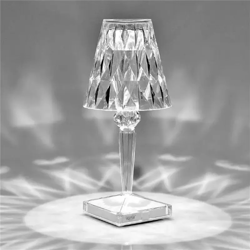 Kartell Battery Lampada da Tavolo cristallo