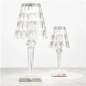 <span class="brand">Kartell</span> Big Battery lampada a batteria - cristallo