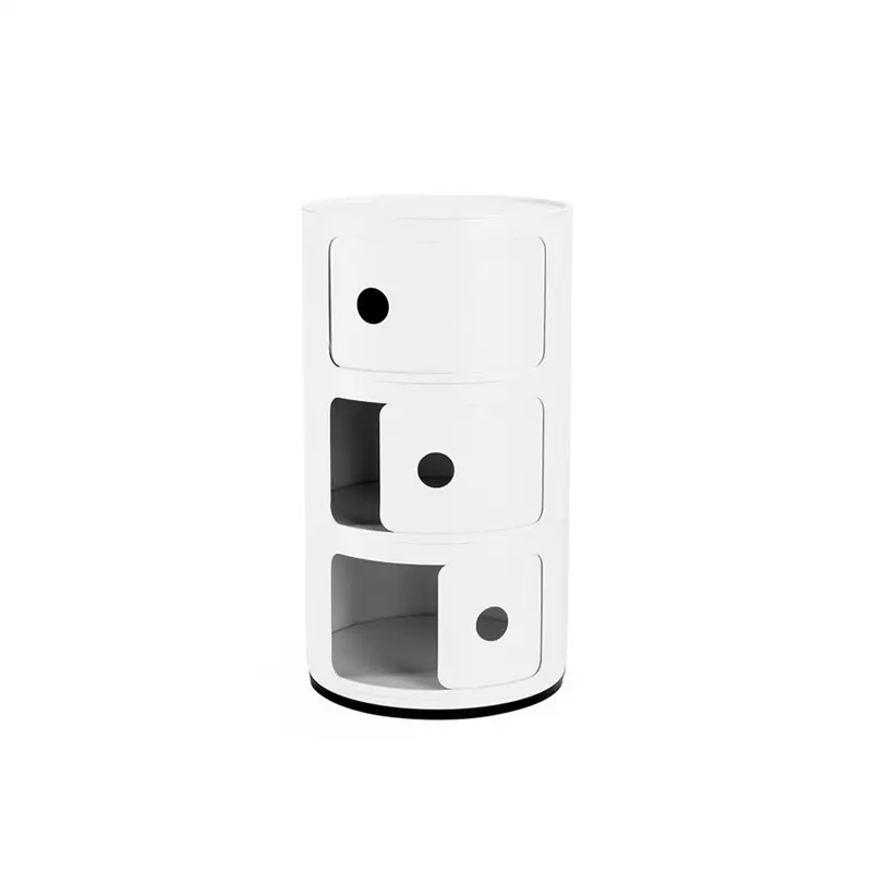 Kartell Componibili 3 elementi recycled - Bianco