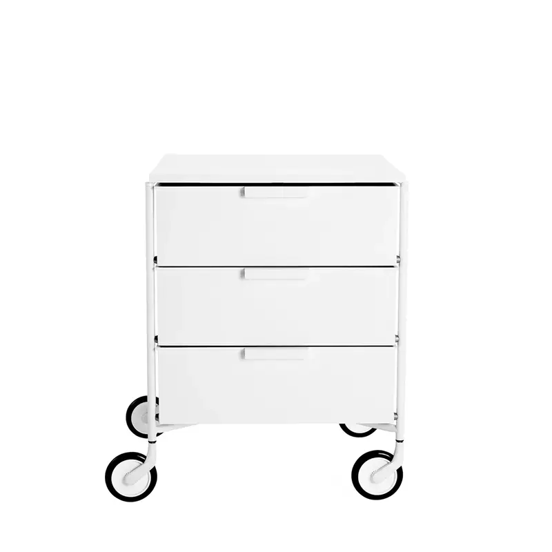 Kartell Mobil MAT Tre Cassetti - bianco