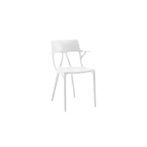 <span class="brand">Kartell</span> A.I. coppia di sedie colore bianco
