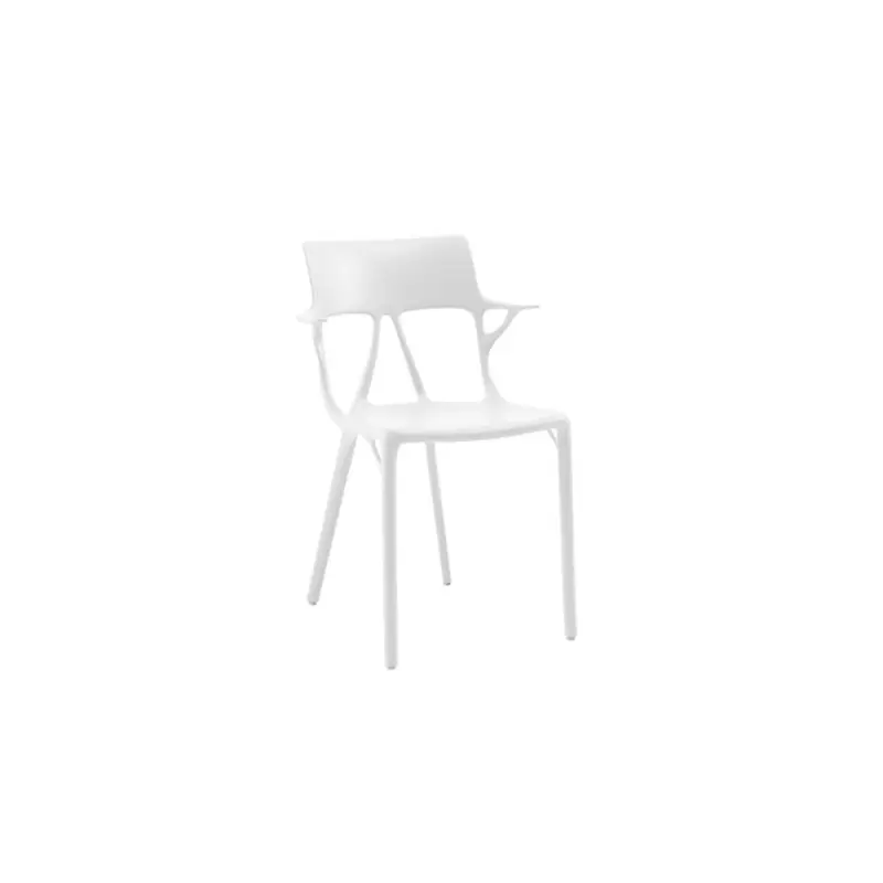 Kartell A.I. coppia di sedie colore bianco