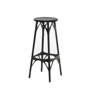 <span class="brand">Kartell</span> A.I. Stool Light coppia di sgabelli h. 65 cm - Nero