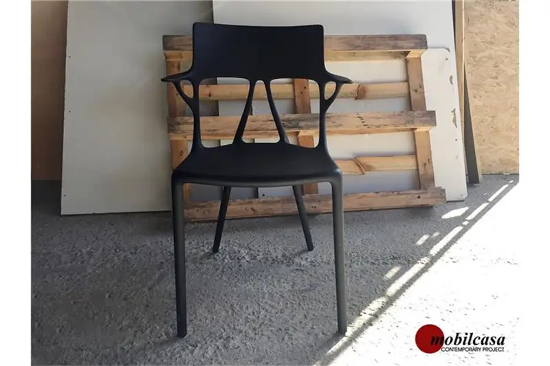 Kartell A.I. coppia di sedie colore nero