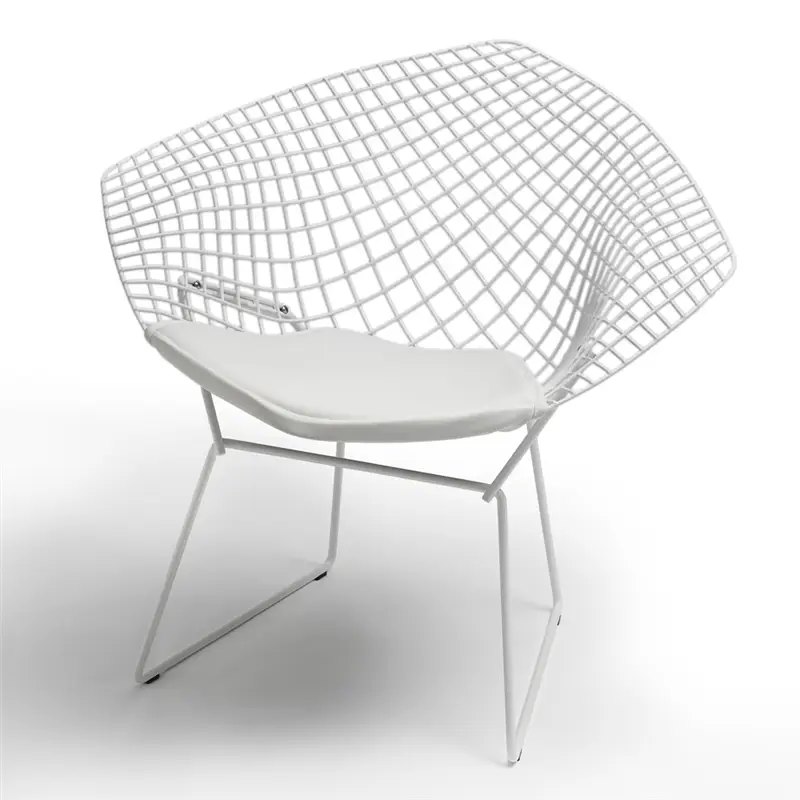 Knoll Bertoia Diamond poltroncina con cuscino