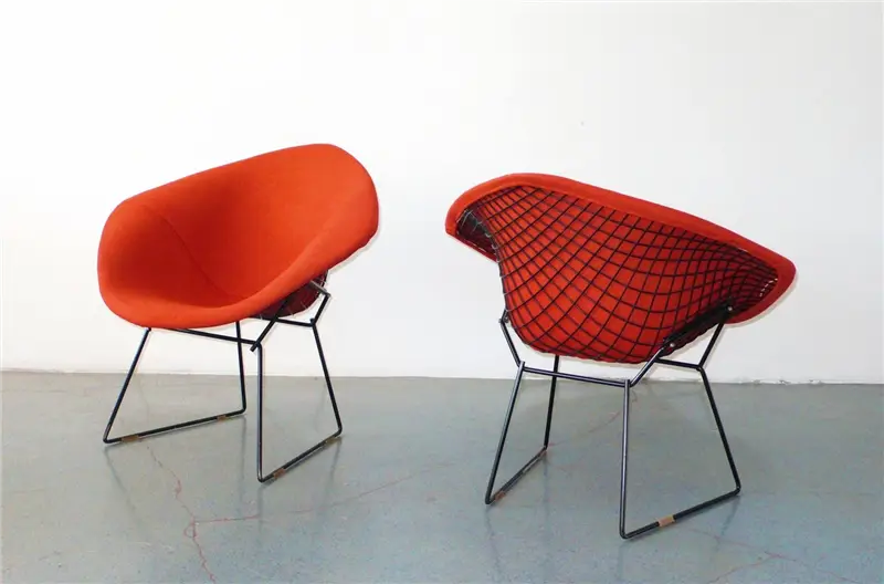 Knoll Bertoia Diamond rivestita
