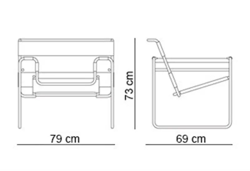 Knoll Wassily™ Poltrona
