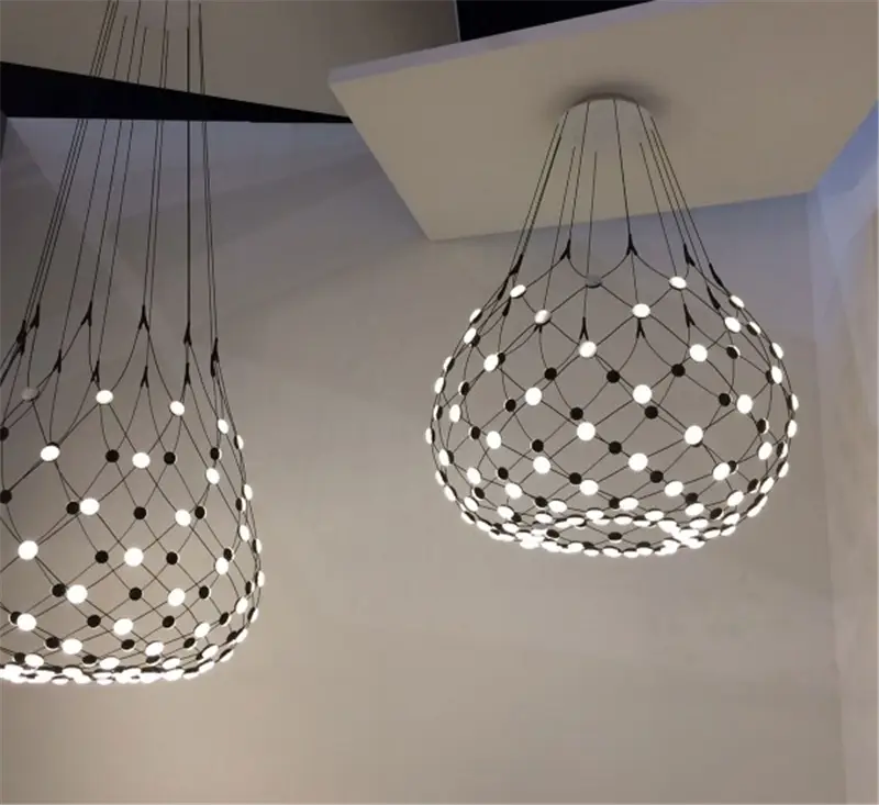 Luceplan D86c Mesh Lampada a Sospensione