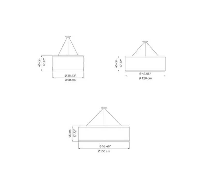 Luceplan Silenzio Lampada a Sospensione