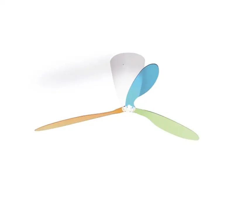 Luceplan Blow Ventilatore Soffitto Multicolor