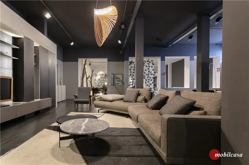 Luceplan Illan diametro cm. 80 Lampada a sospensione taglio fase