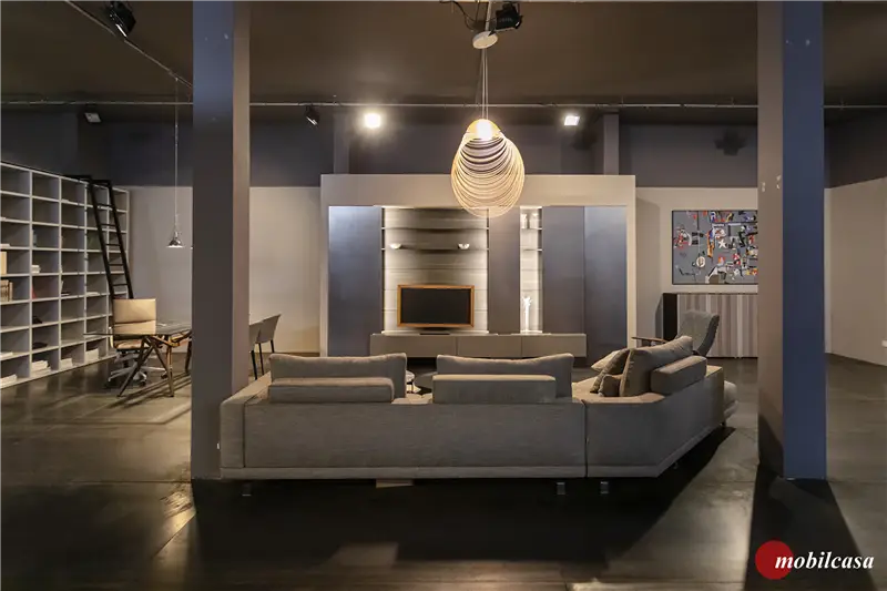 Luceplan Illan diametro cm. 80 Lampada a sospensione taglio fase