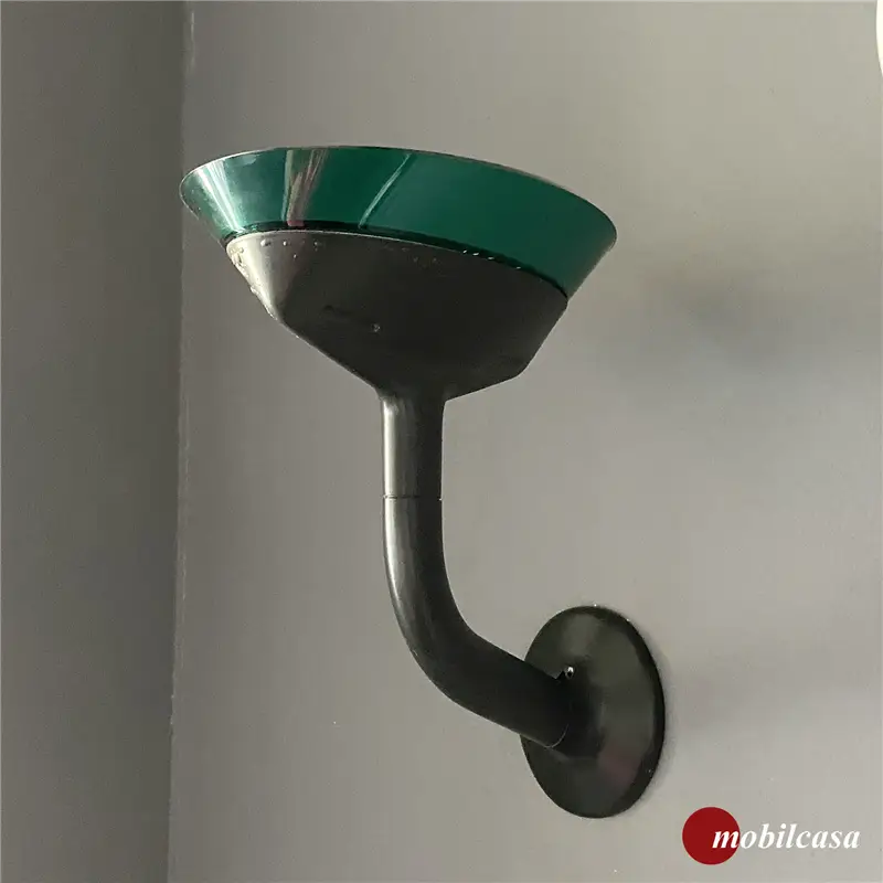 Luceplan UNI-A lampada da parete D25a ANTRACITE Alogena