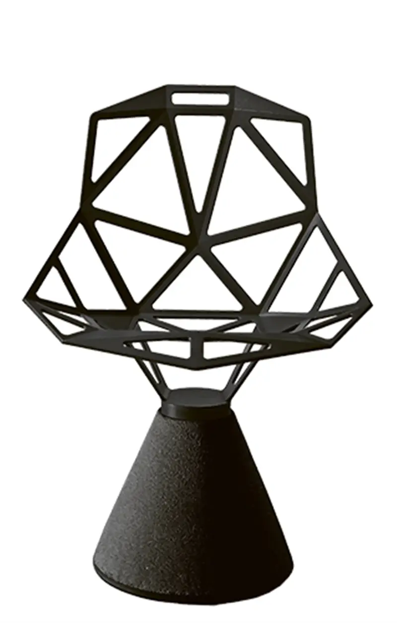 Magis Chair_One sedia con base in cemento