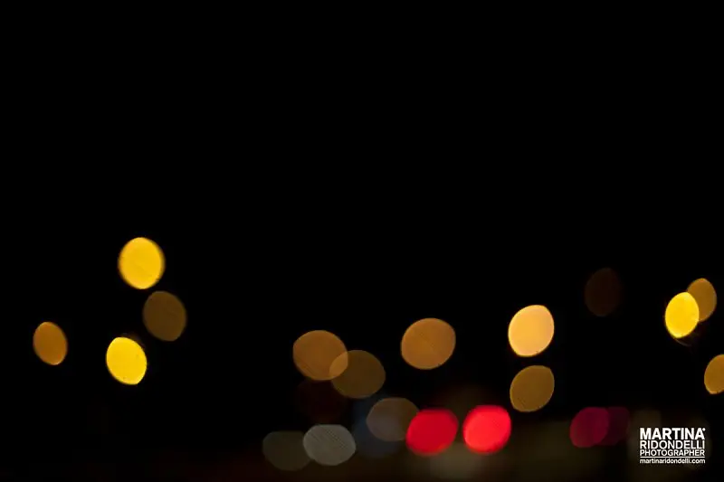Martina Ridondelli Photographer sono le luci sfuocate