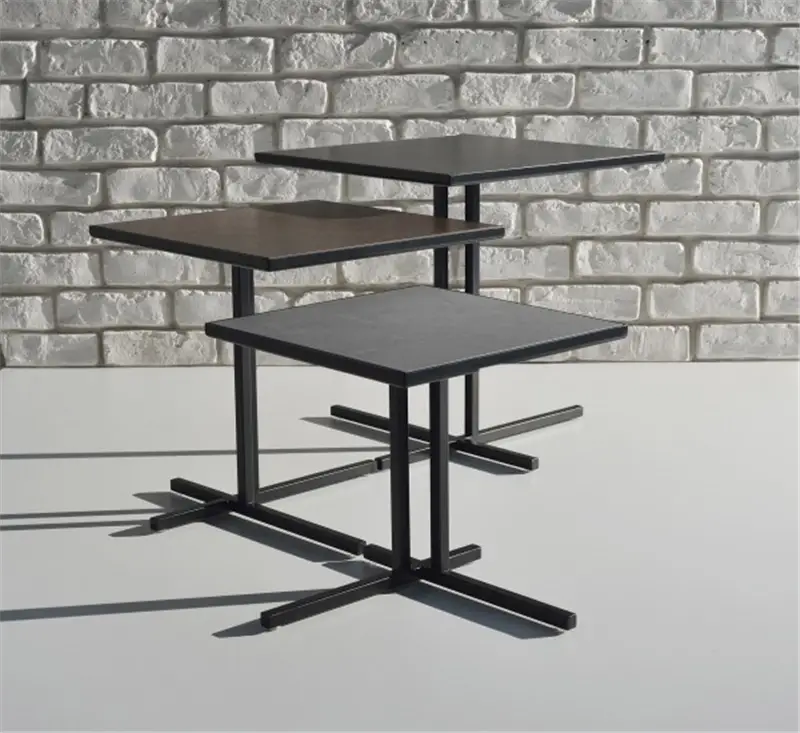 MDF Italia K Table - Tavolino Piano in Gres Porcellanato