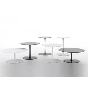 MDF Italia Flow Low table H 30 Bianco