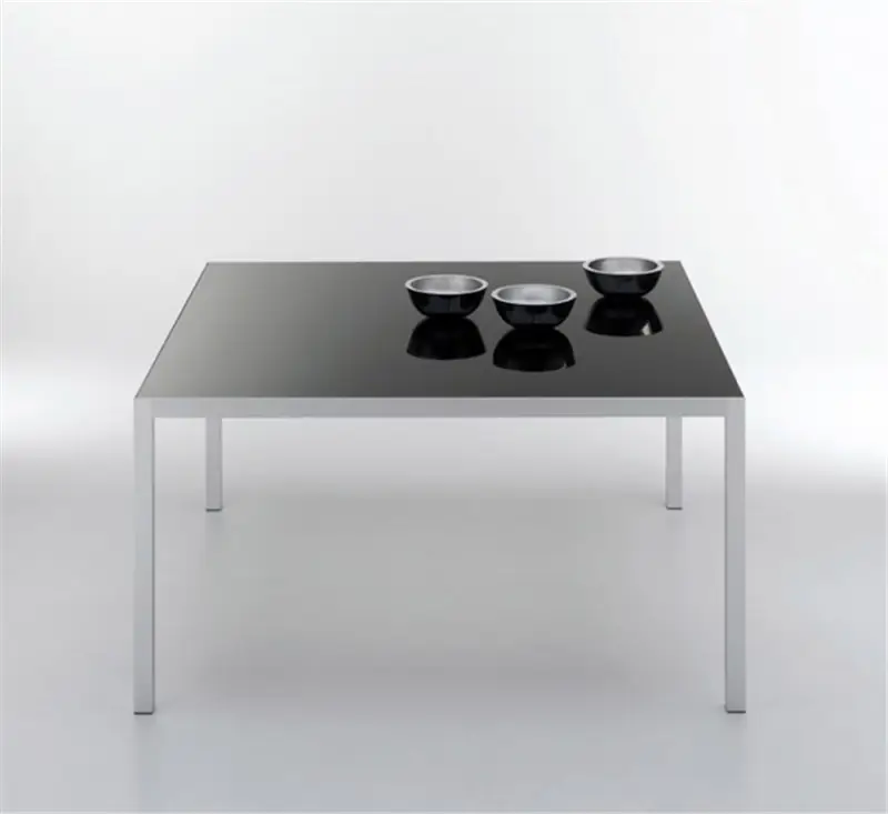 MDF Italia LIM Tavolo Cristallo Laccato cm. 100X200