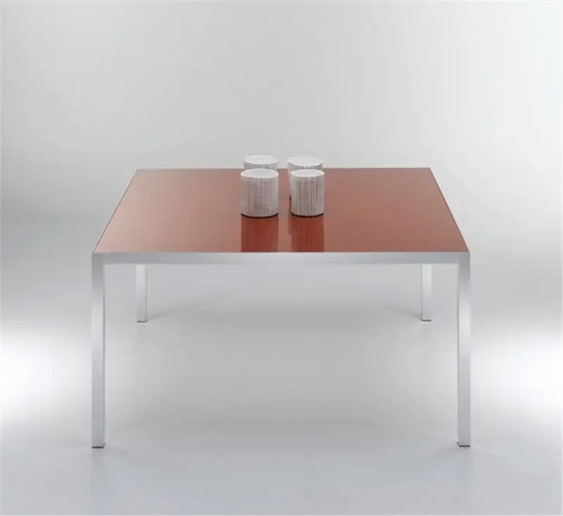 MDF Italia LIM Tavolo Cristallo Laccato cm. 100X200