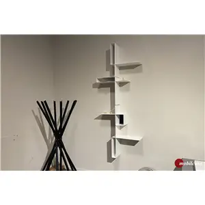 <span class="brand">MDF Italia</span> Randomissimo composizione mensole - struttura Bianco, schienali rosso nero e bianco